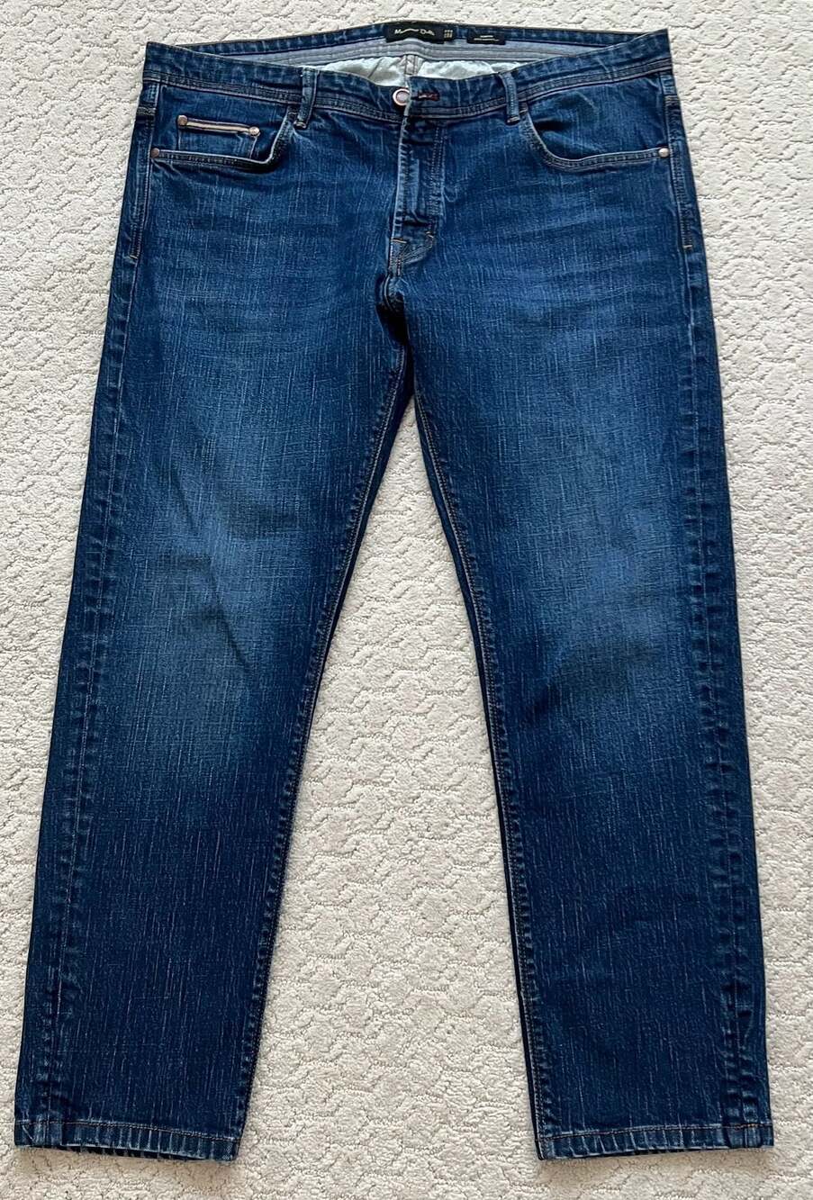 Massimo Dutti Slim Fit Dark Wash Jeans Size 38